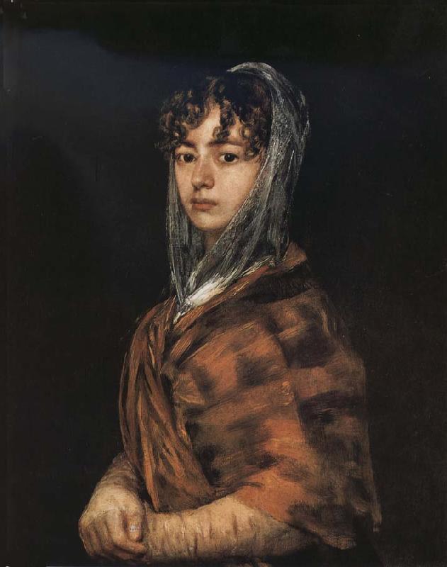 Francisco Goya Francisca Sabasa y Garcia Germany oil painting art